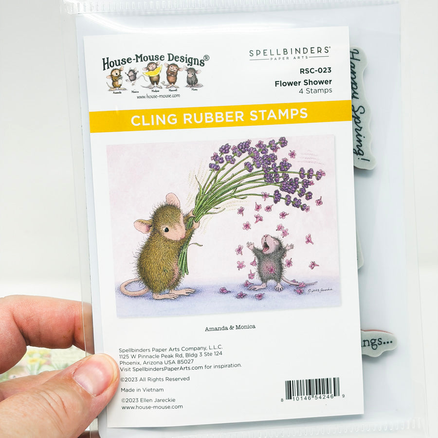 Spellbinders House Mouse Designs Cling Stamp Sets - Bouquets