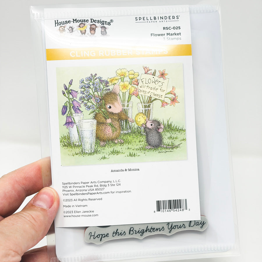 Spellbinders House Mouse Designs Cling Stamp Sets - Bouquets