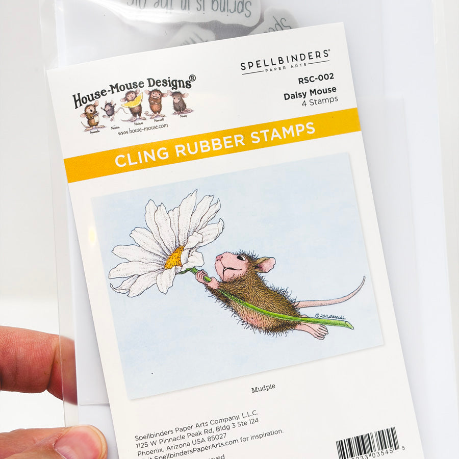 Spellbinders House Mouse Designs Cling Stamp Sets - Flower