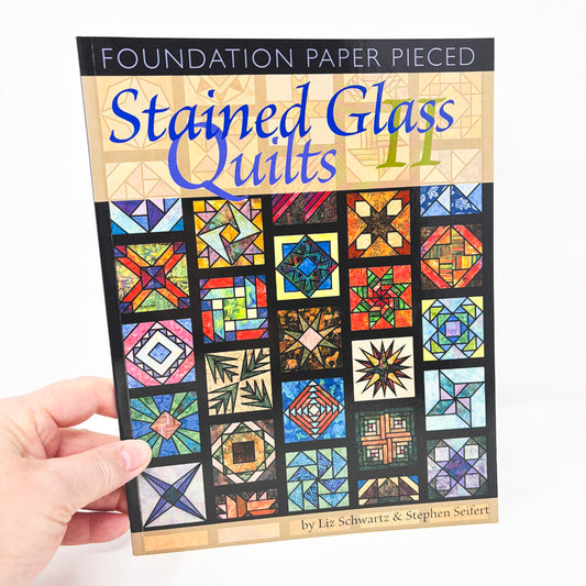Stained Glass Quilts II - Foundation Paper Pieced Book