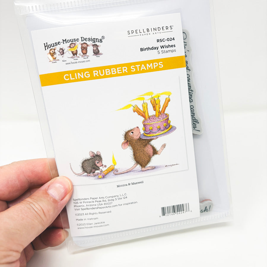 Spellbinders House Mouse Designs Cling Stamp Sets - Assorted