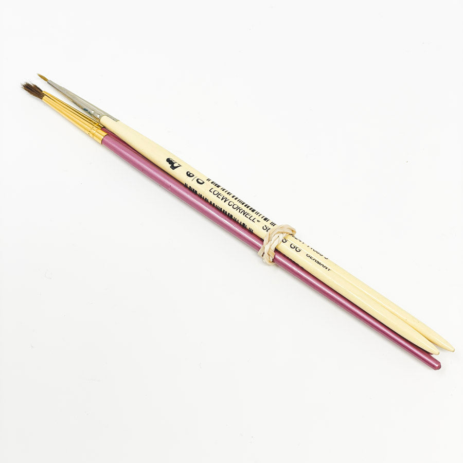 Bundle of Four Mixed L&C Paintbrushes