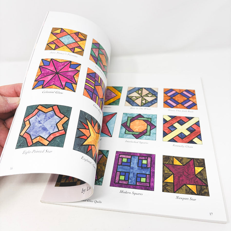 Foundation Pieced Stained Glass Quilts Book