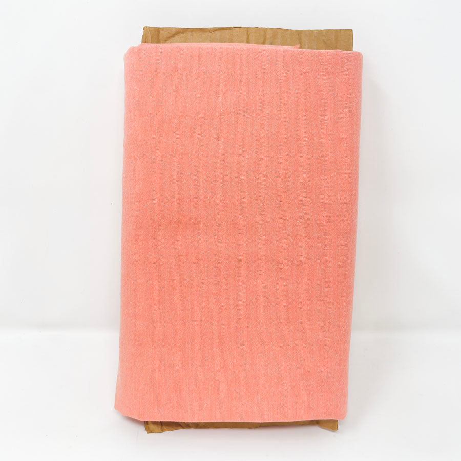 40" x 96" Coral Woven Fabric