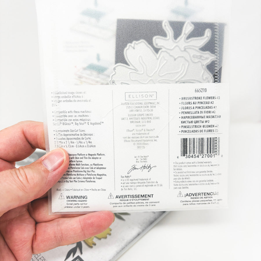 Tim Holtz's Sizzix Thinlits Floral Dies
