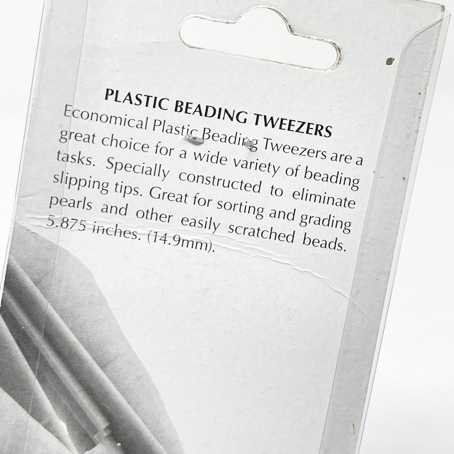 Beadalon Plastic Beading Tweezers