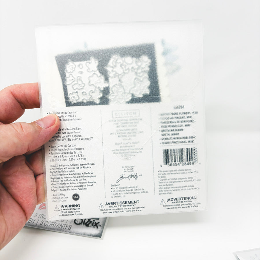 Tim Holtz's Sizzix Thinlits Floral Dies