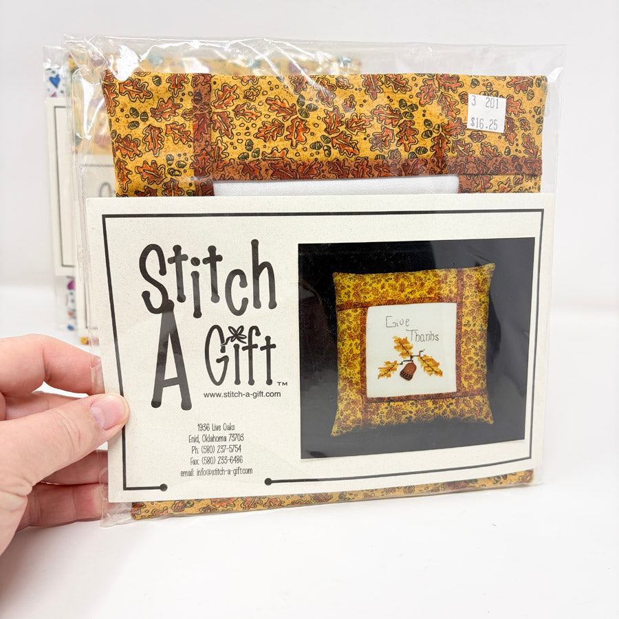 Stitch-A-Gift Cross Stitch Pillow Kits - Pick a Design