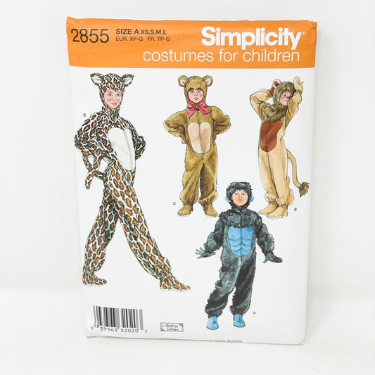 Simplicity 2855 A-L - Costume