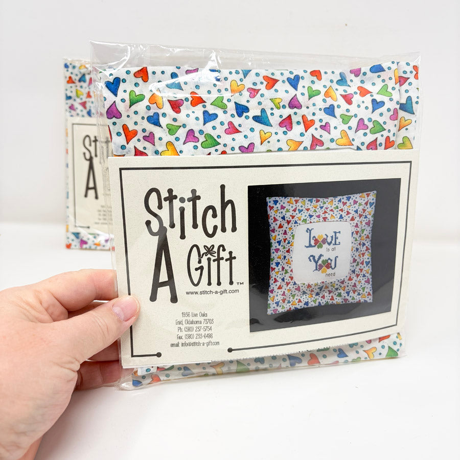 Stitch-A-Gift Cross Stitch Pillow Kits - Pick a Design