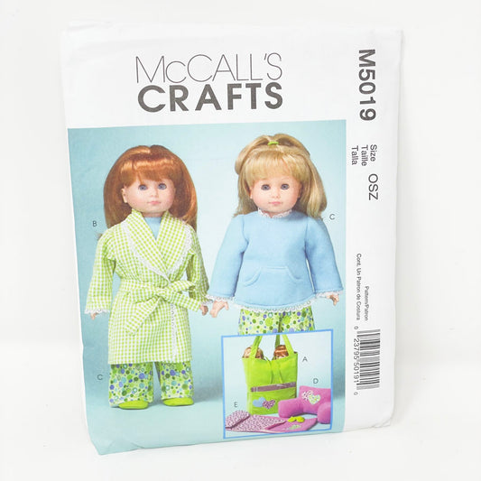 McCall’s Craft - M5019 - Doll Sleepwear