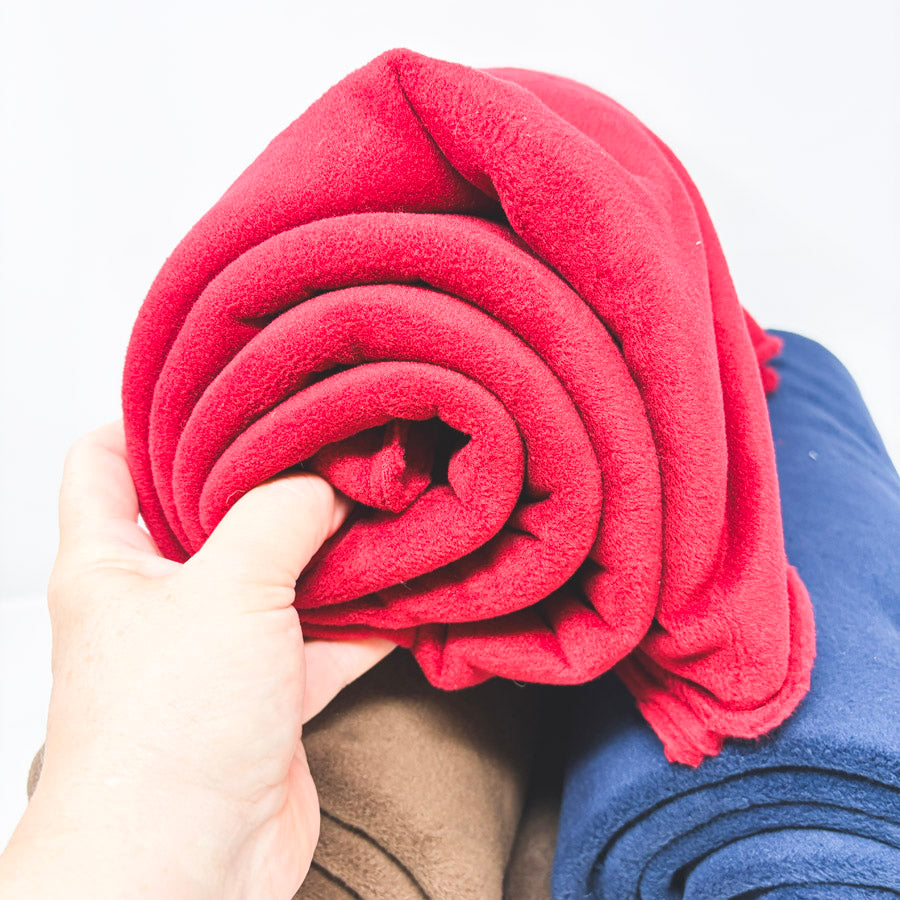 Appx 1 yd - Fleece Fabric - Choose a Color