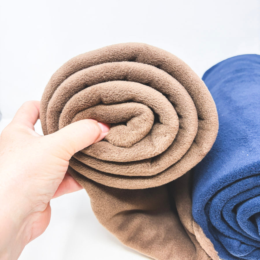 Appx 1 yd - Fleece Fabric - Choose a Color