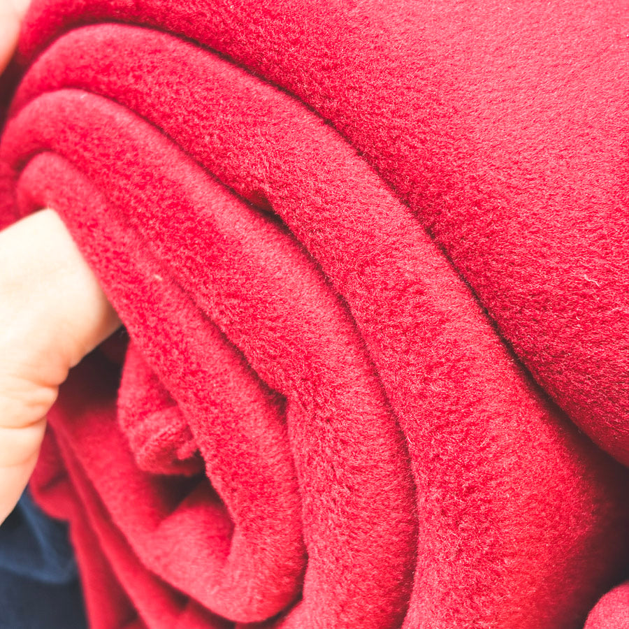 Appx 1 yd - Fleece Fabric - Choose a Color
