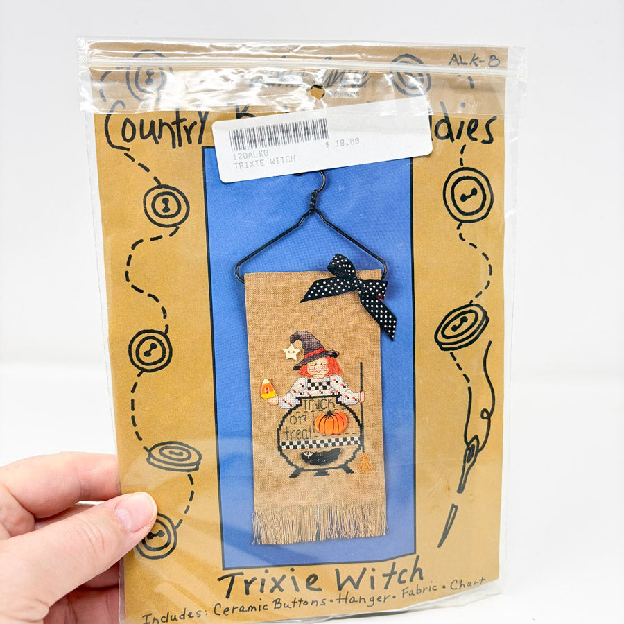 Country Button Buddies – Hanger Cross Stitch Kits