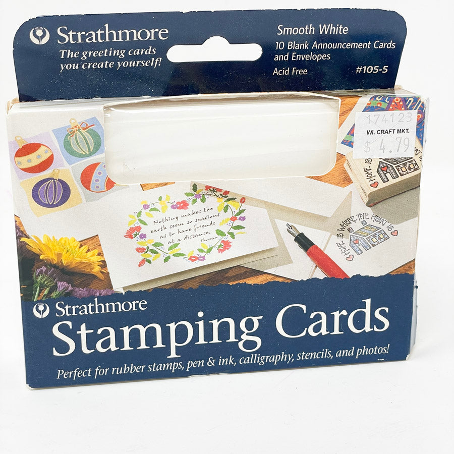 Strathmore Stamping Cards (8c/7e)