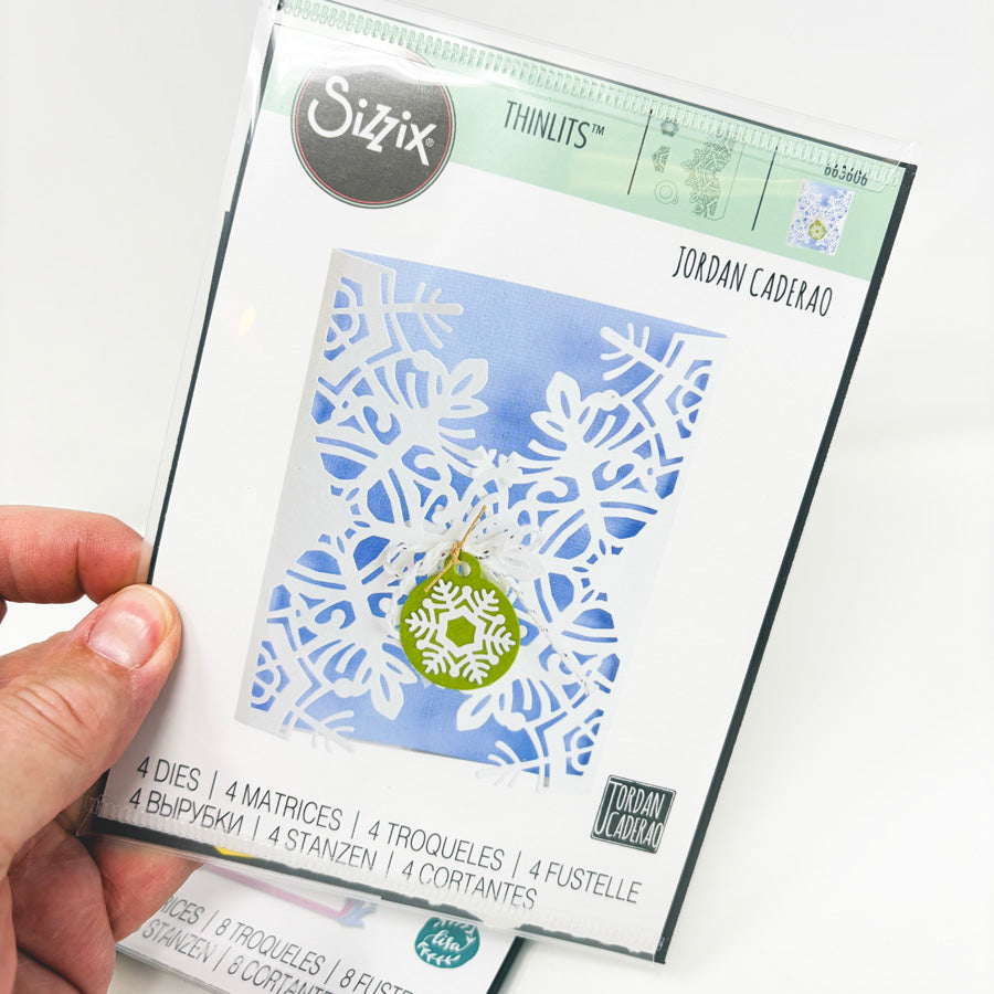 Sizzix Thinlits Die – Card Wrap Snowflake - 663606