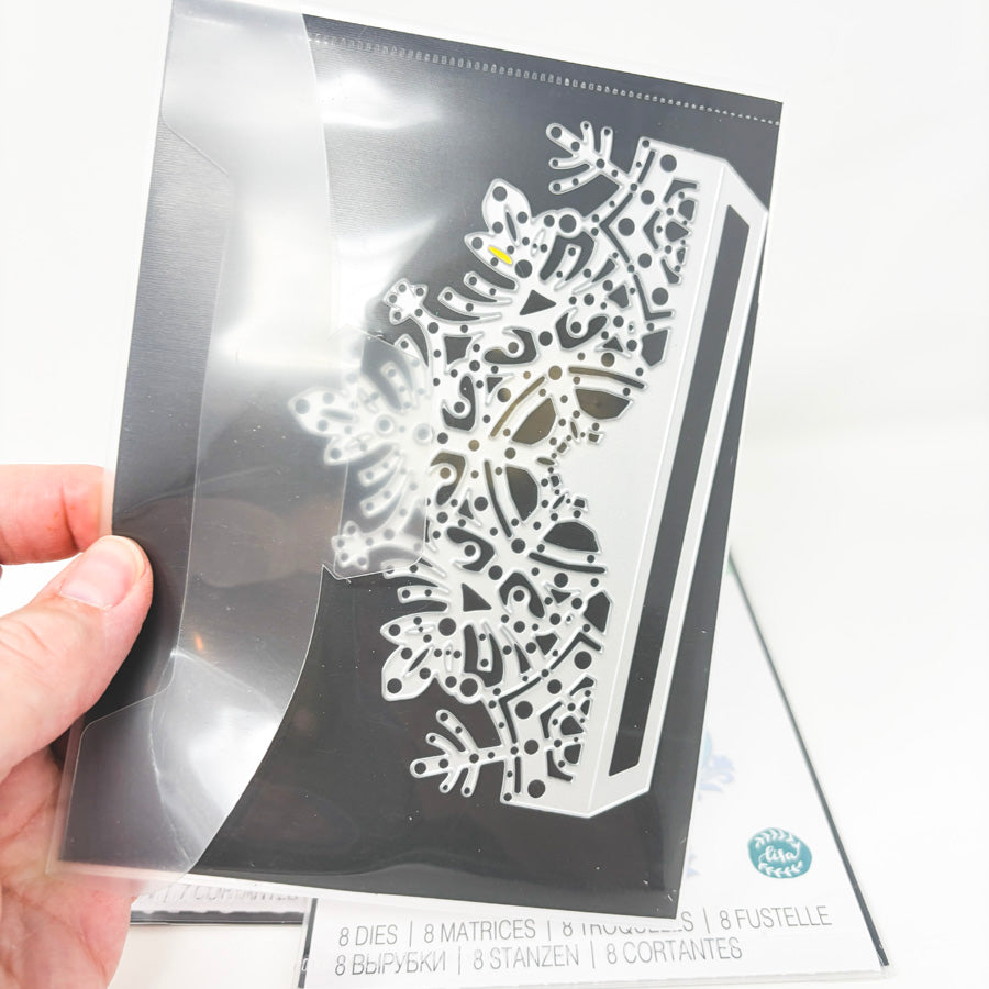 Sizzix Thinlits Die – Card Wrap Snowflake - 663606