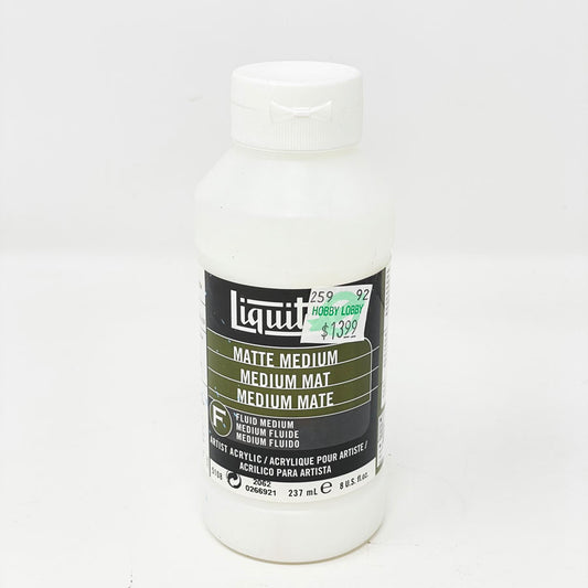 Liquitex Matte Medium 8 oz