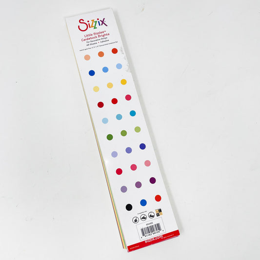 Sizzix Little Sizzles - 2 1/2" x 12" Cardstock Pad
