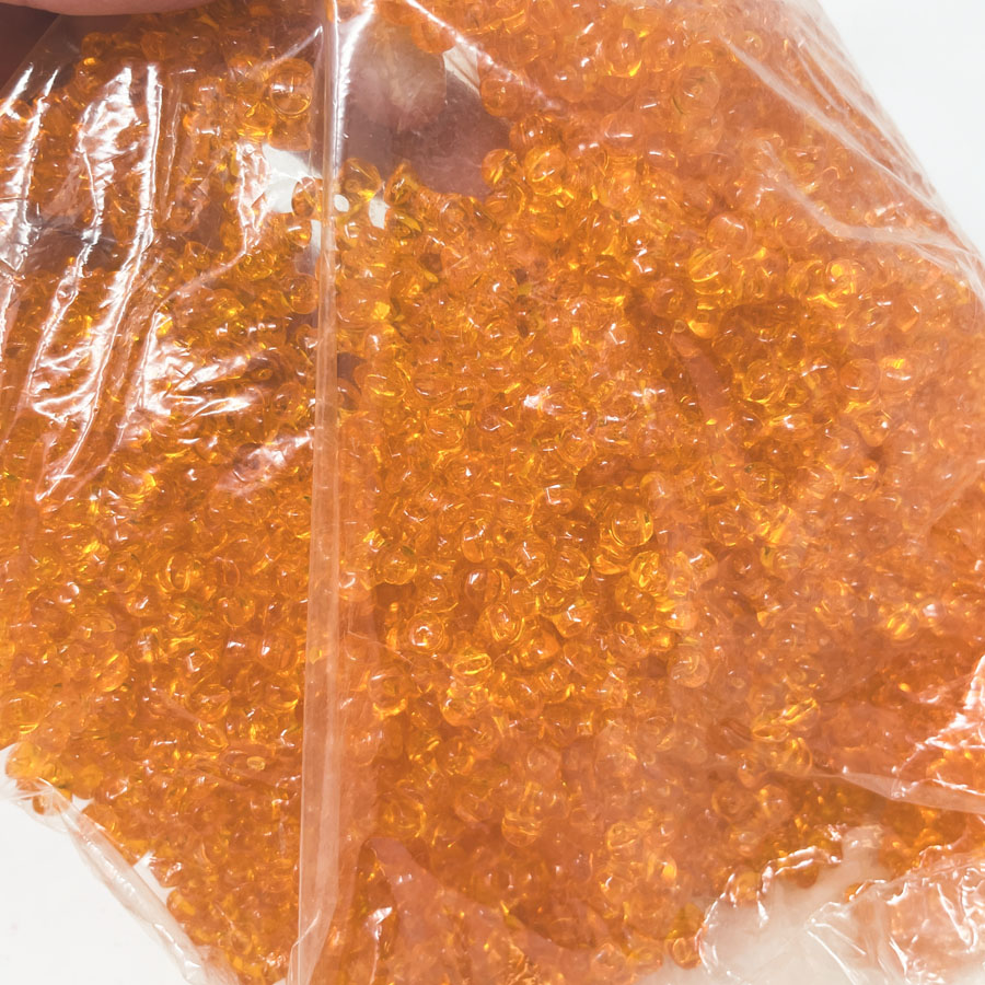 Bolek Orange Tri Beads Bag