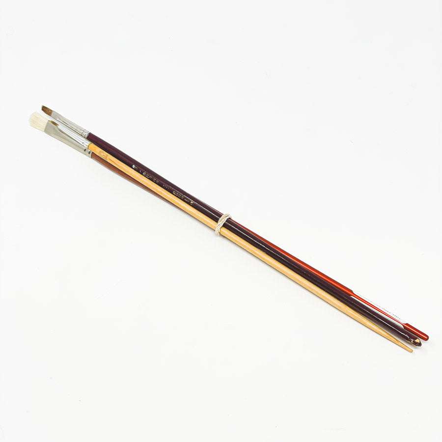 Bundle of Four Asst. Artist Paintbrushes