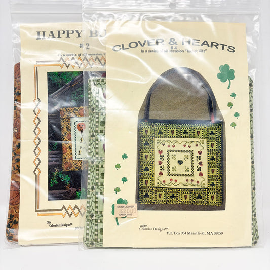 Tucket Kits – Olde Colonial Designs Cross Stitch Kits