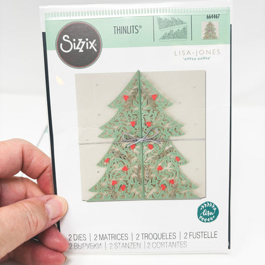Sizzix Thinlits Die – Christmas Tree Card - 664467