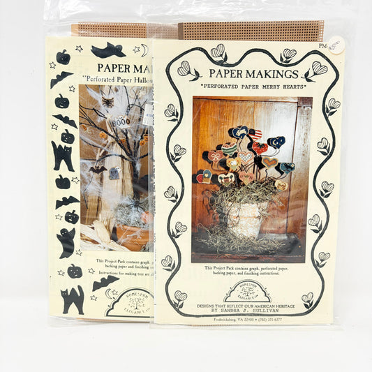 Paper Makings Ornaments – Homespun Elegance Cross Stitch Kits