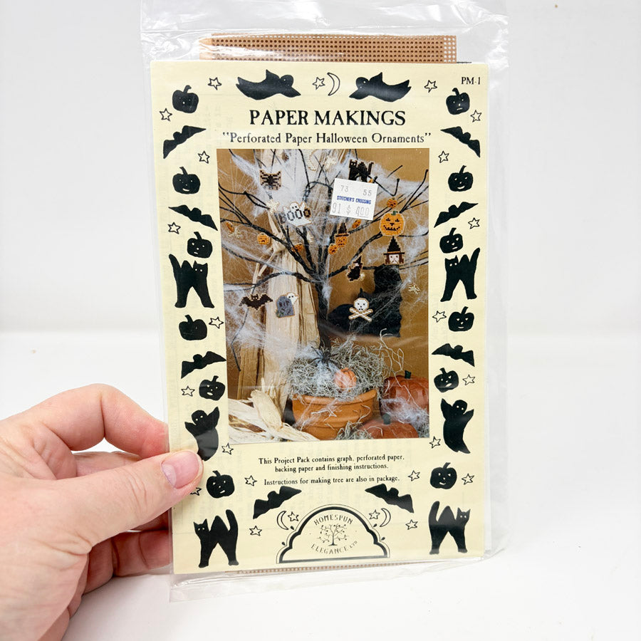 Paper Makings Ornaments – Homespun Elegance Cross Stitch Kits