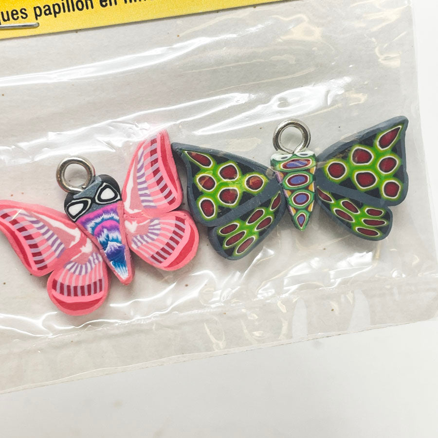Darice Fimo Charms Butterfly Pendants
