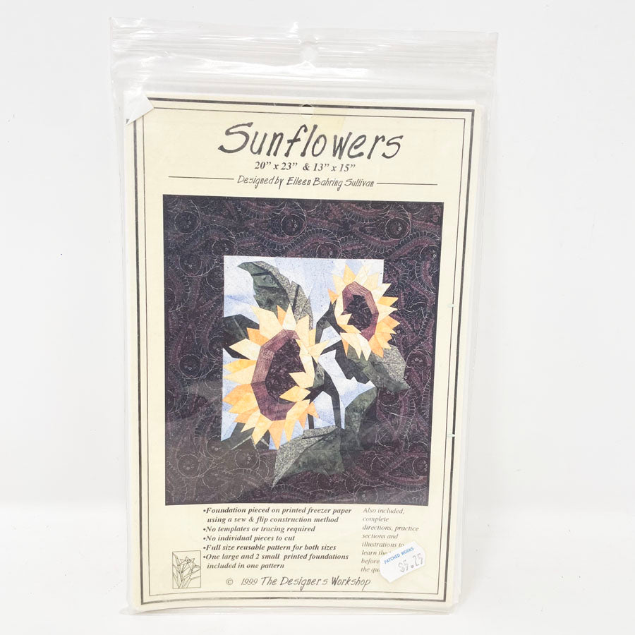 Sunflowers Quilt Pattern - The Designer's Workshop