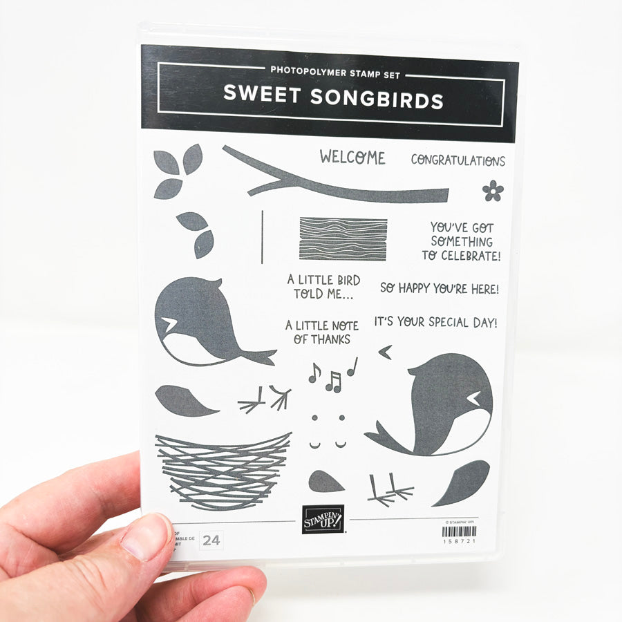 Stampin' Up "Sweet Songbird" Photopolymer Stamp Set