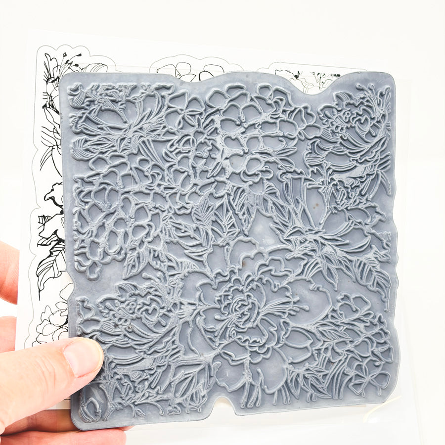 Stampendous "Floral Garden" Cling Stamp
