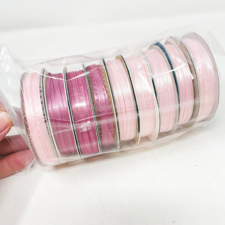 Dusty Pinks Ribbon Bundle (9)