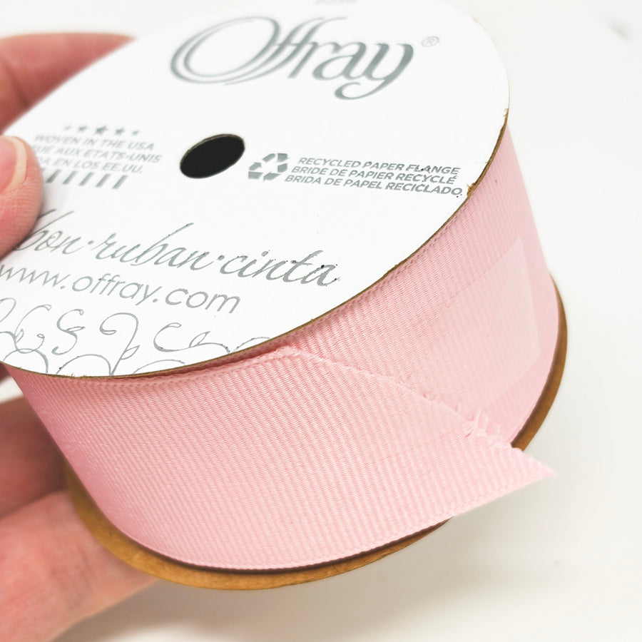 Offray Grosgrain Pink Ribbon