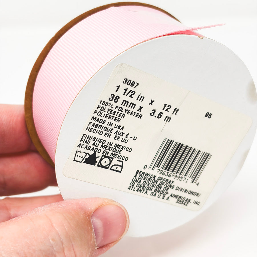 Offray Grosgrain Pink Ribbon