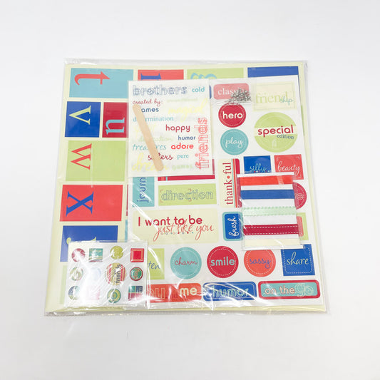 Friends and Family Scrapbook Kit