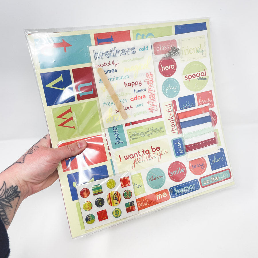 Friends and Family Scrapbook Kit