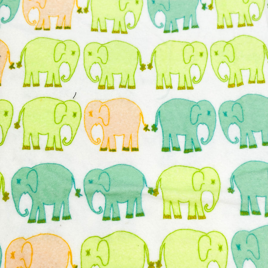 Appx 1 yd Each - Elephant Fabrics (1)