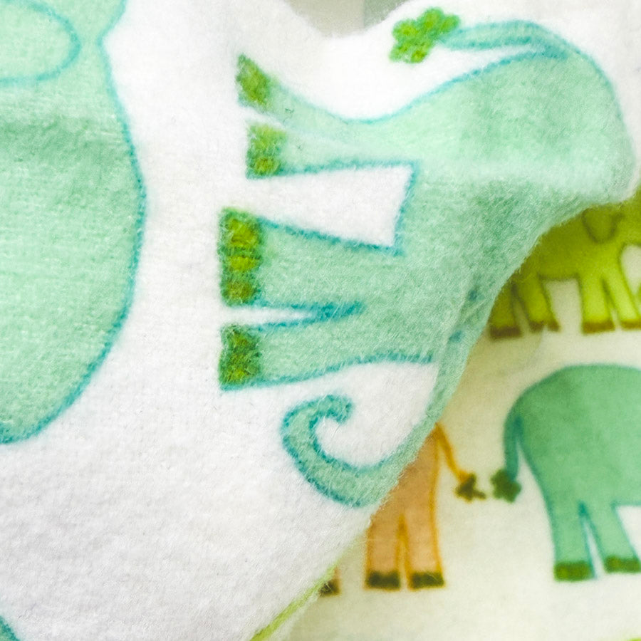 Appx 1 yd Each - Elephant Fabrics (1)