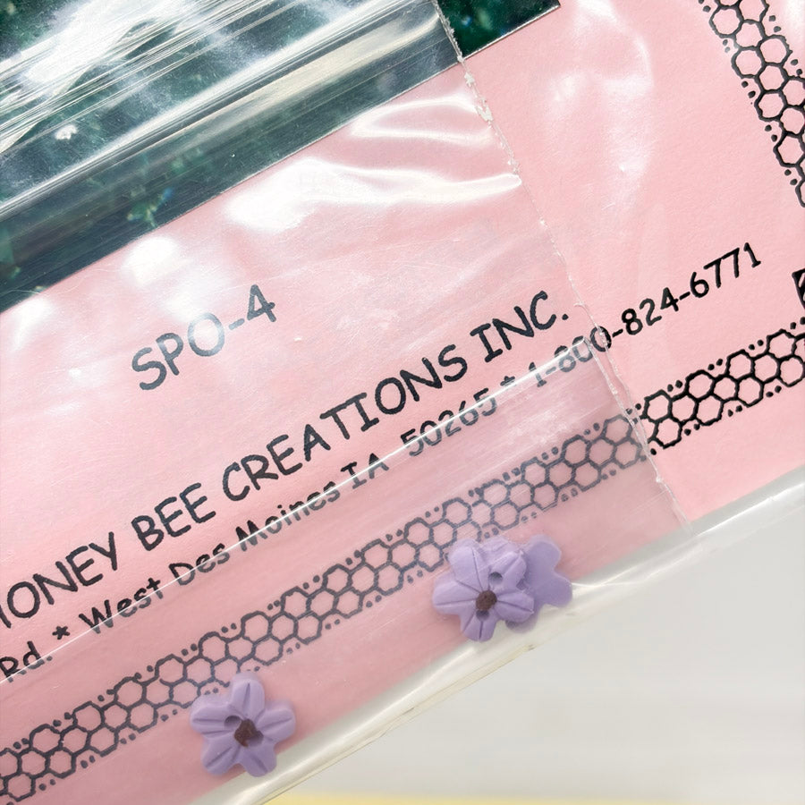 Honey Bee Products Cross Stitch Ornament Patterns with Charm