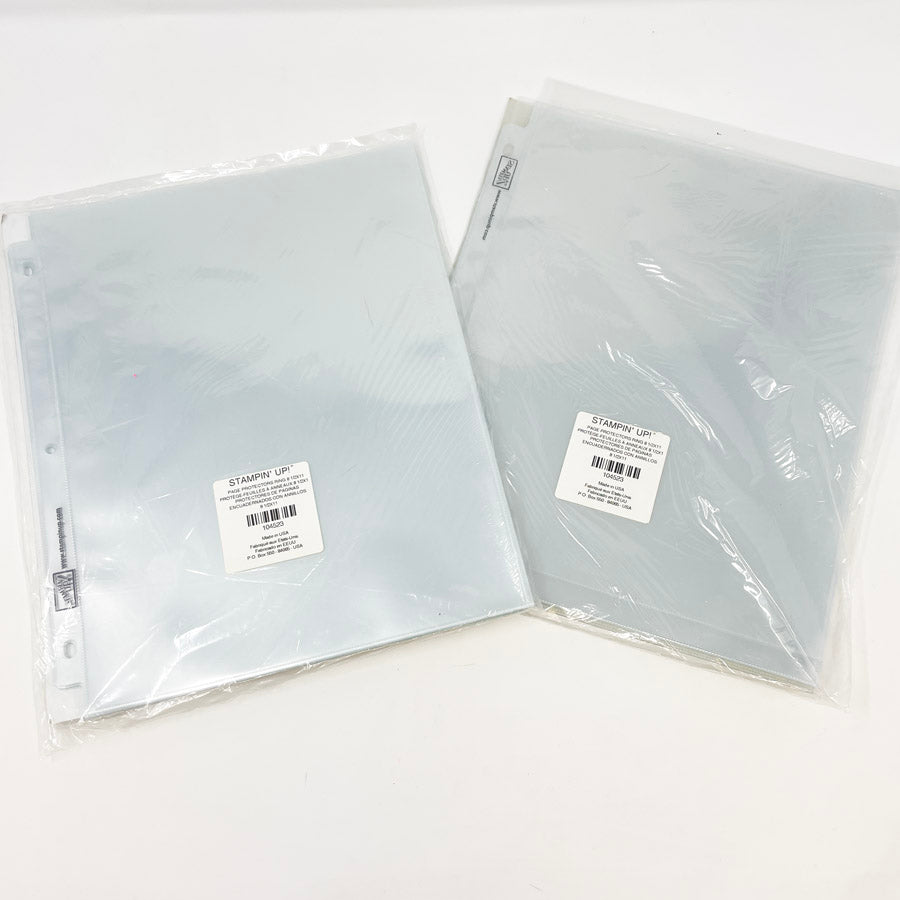 Stampin' Up 8.5 x 11 Page Protecters