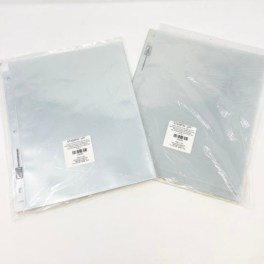 Stampin' Up 8.5 x 11 Page Protecters