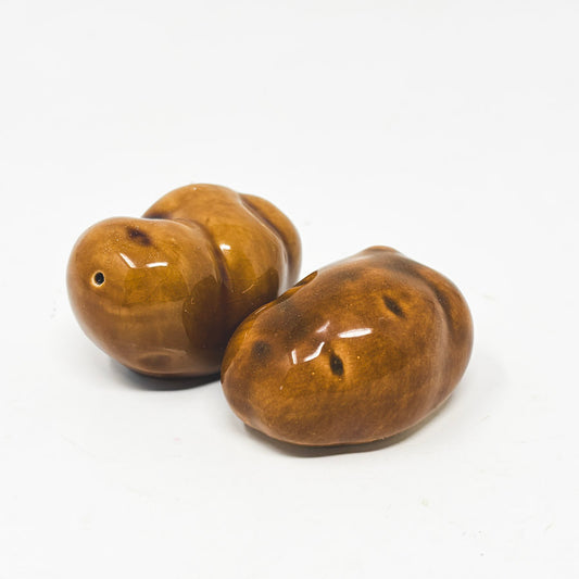 Vintage Russet Potato Salt & Pepper Shaker Set