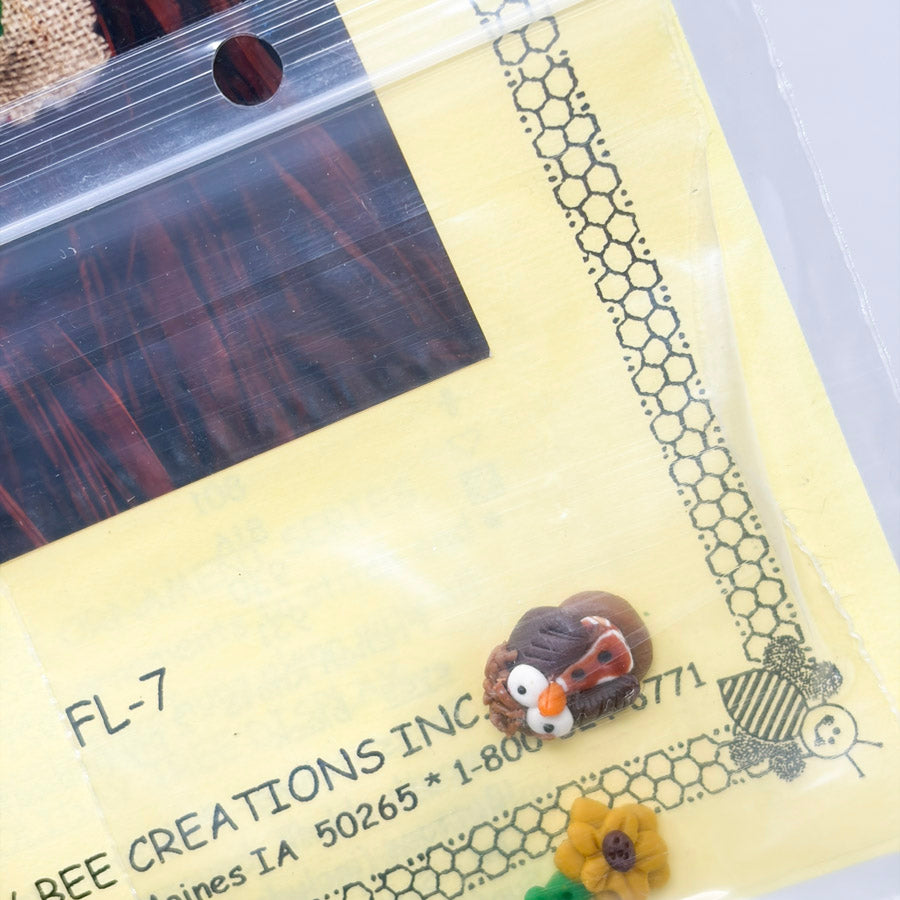 Honey Bee Products Cross Stitch Ornament Patterns with Charm