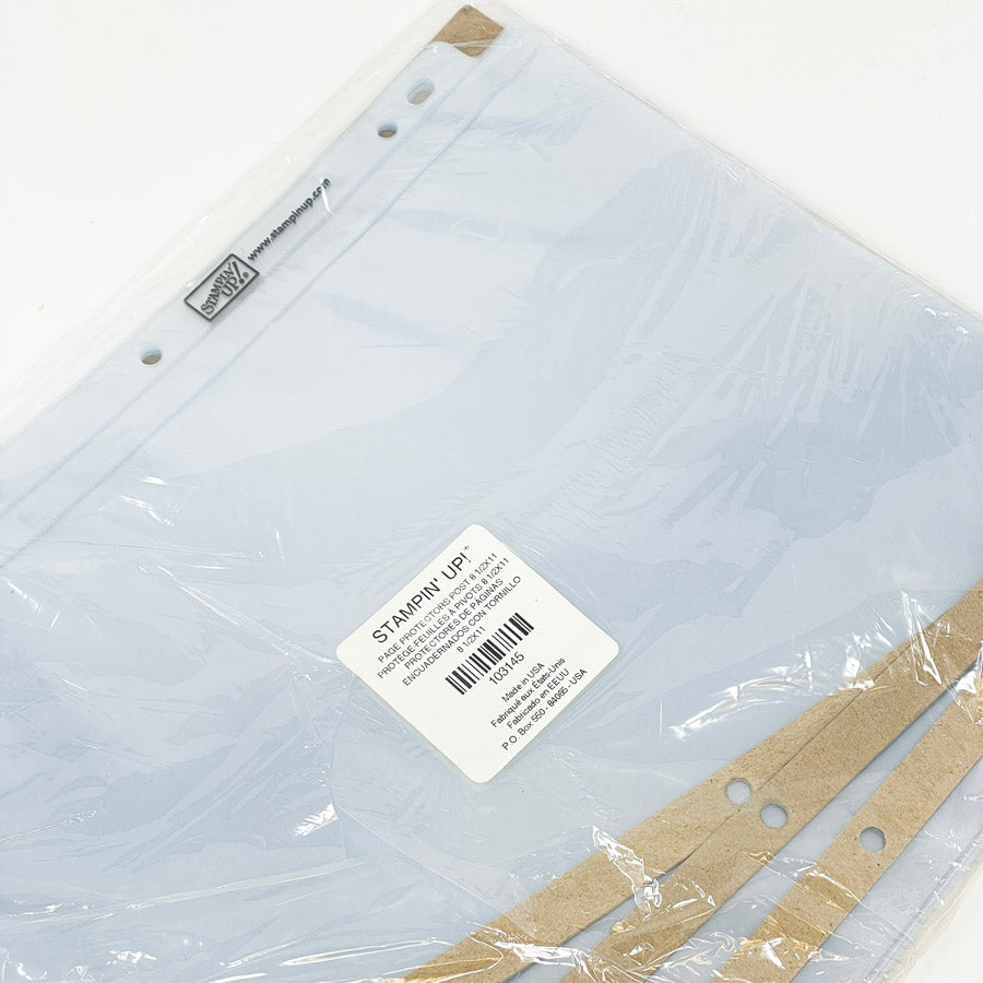 Stampin' Up 8.5 x 11 Post Page Protecters
