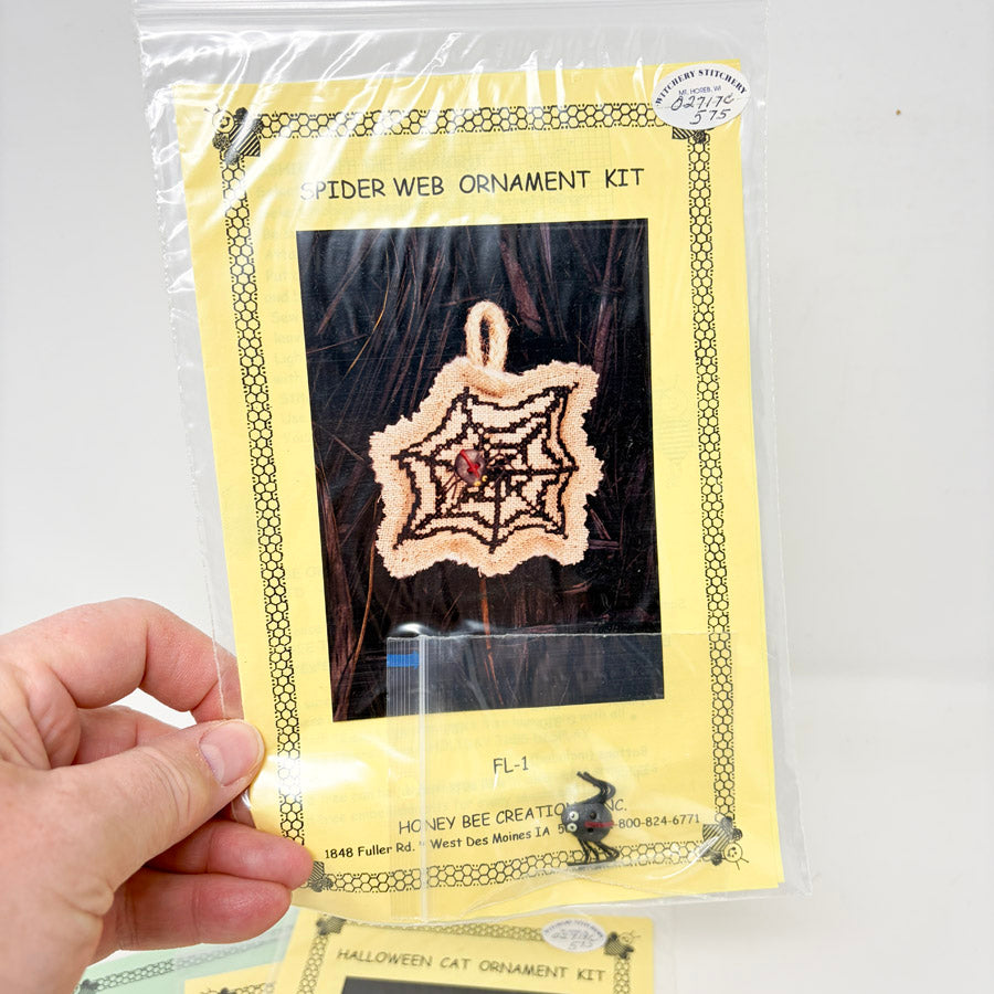 Honey Bee Products Cross Stitch Ornament Patterns with Charm
