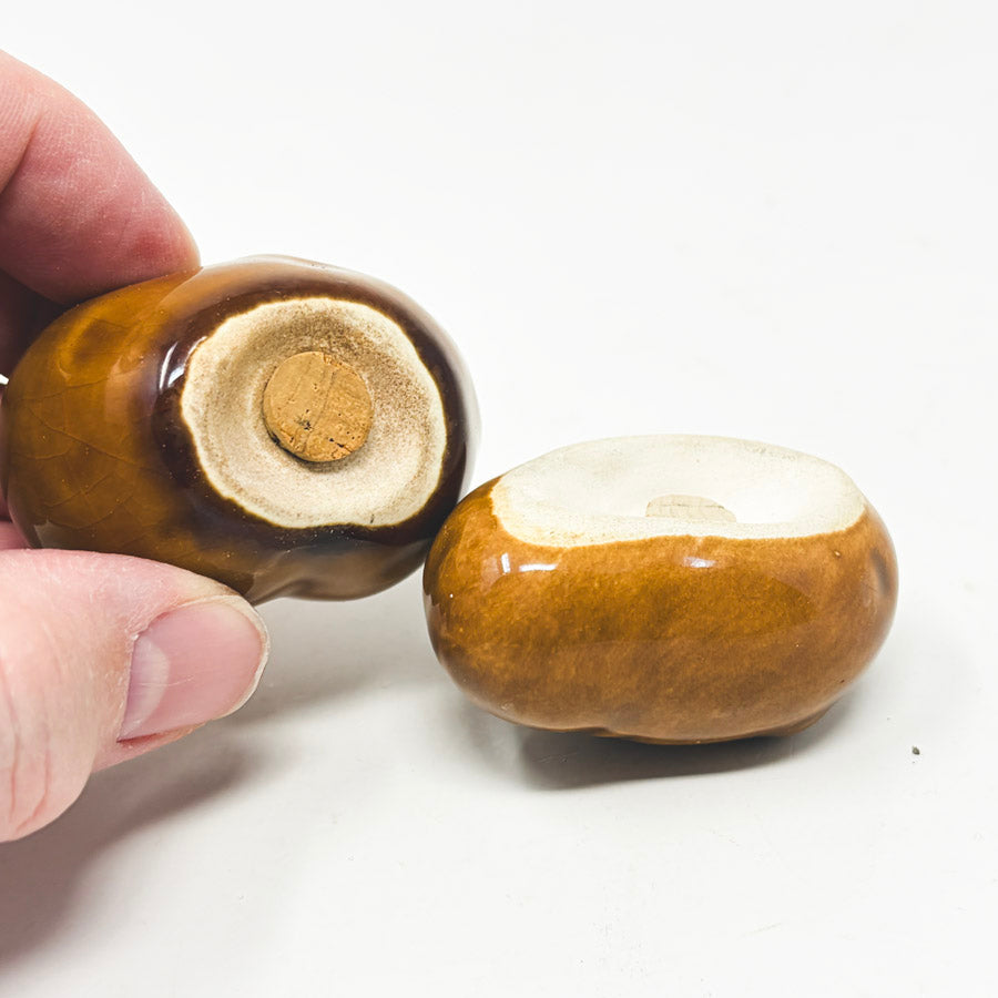 Vintage Russet Potato Salt & Pepper Shaker Set