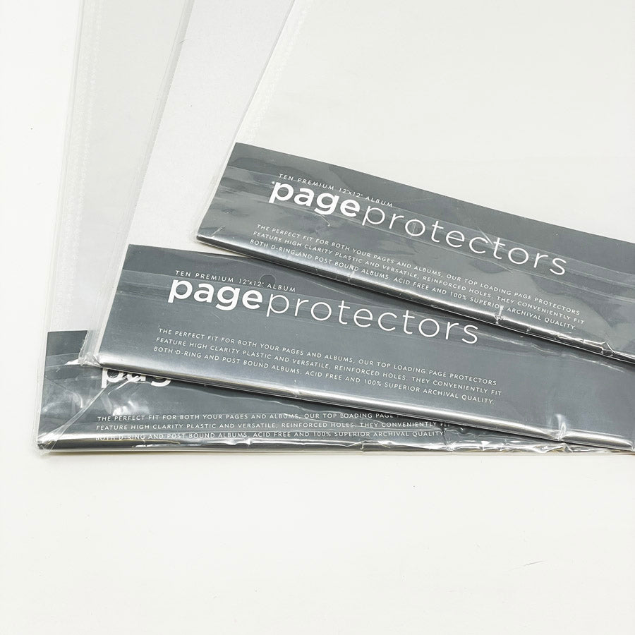 American Crafts 12 x 12 Page Protectors